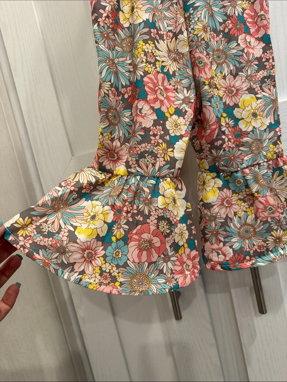 SHEIN flared hem
